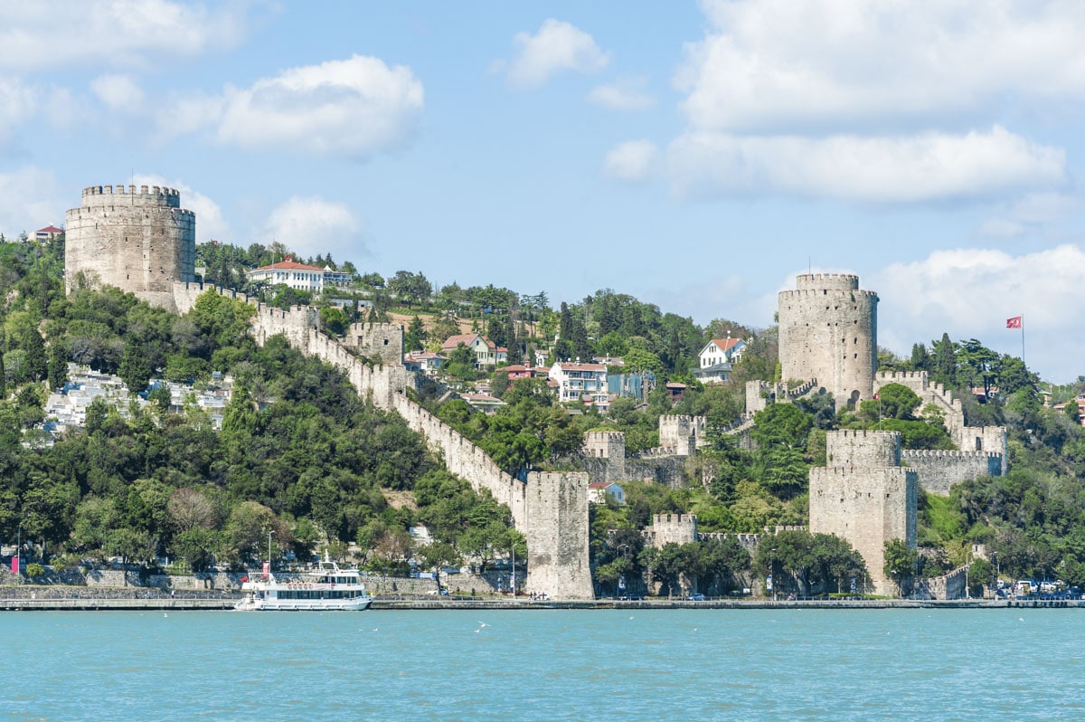 Forteresse Rumeli sur une rive du Bosphore