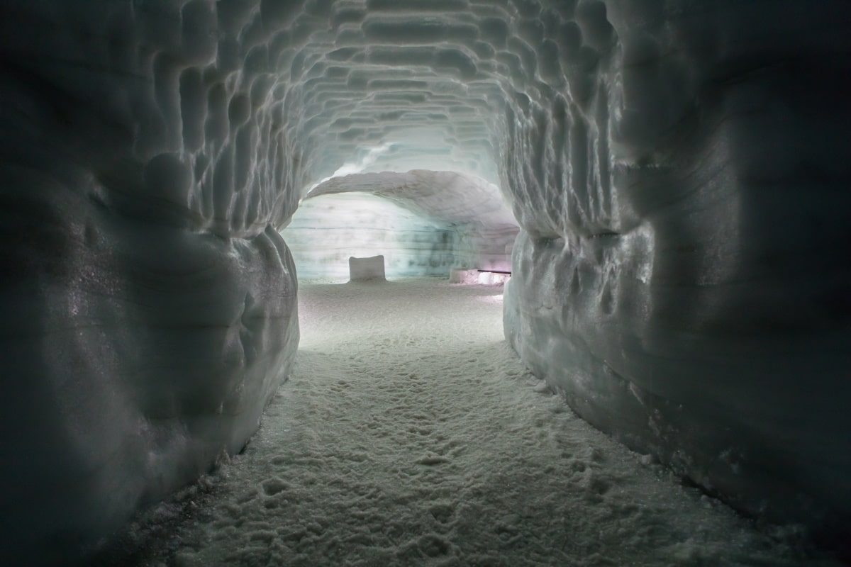 Tunnel glaciaire de Langjökull