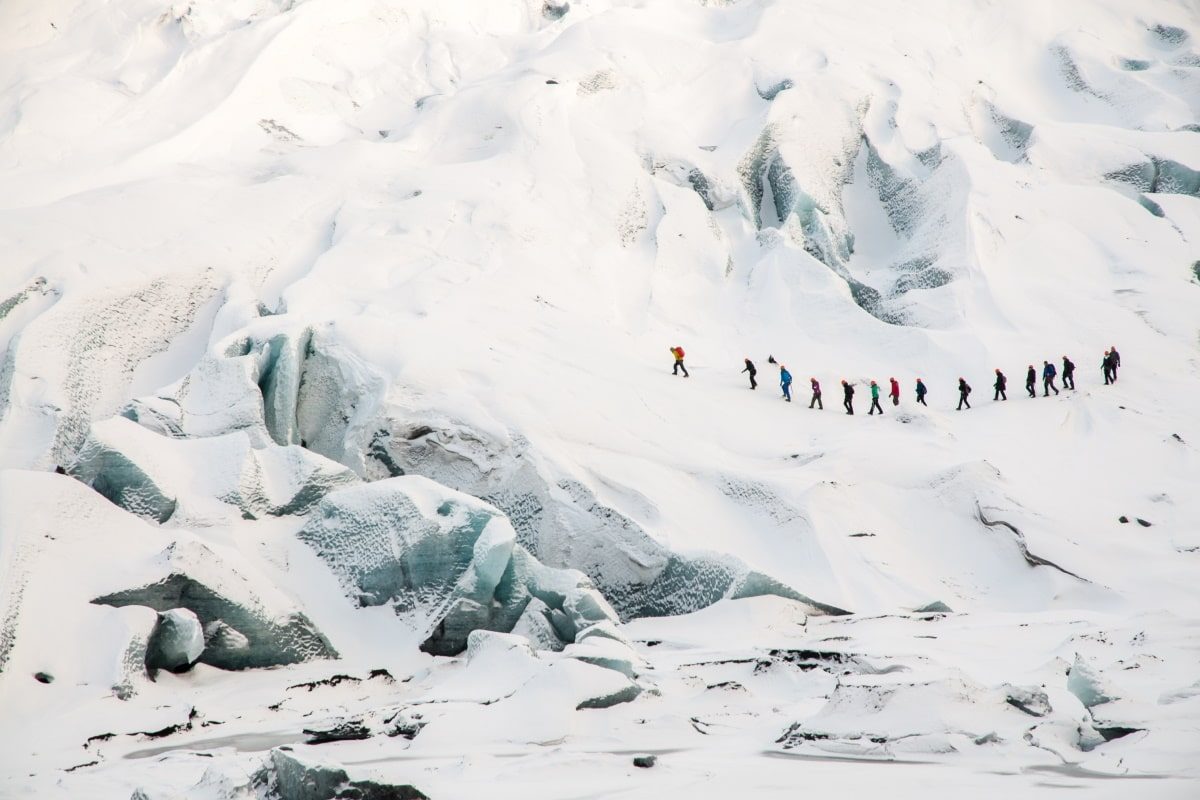 Randonnée glaciaire sur le Sólheimajökull