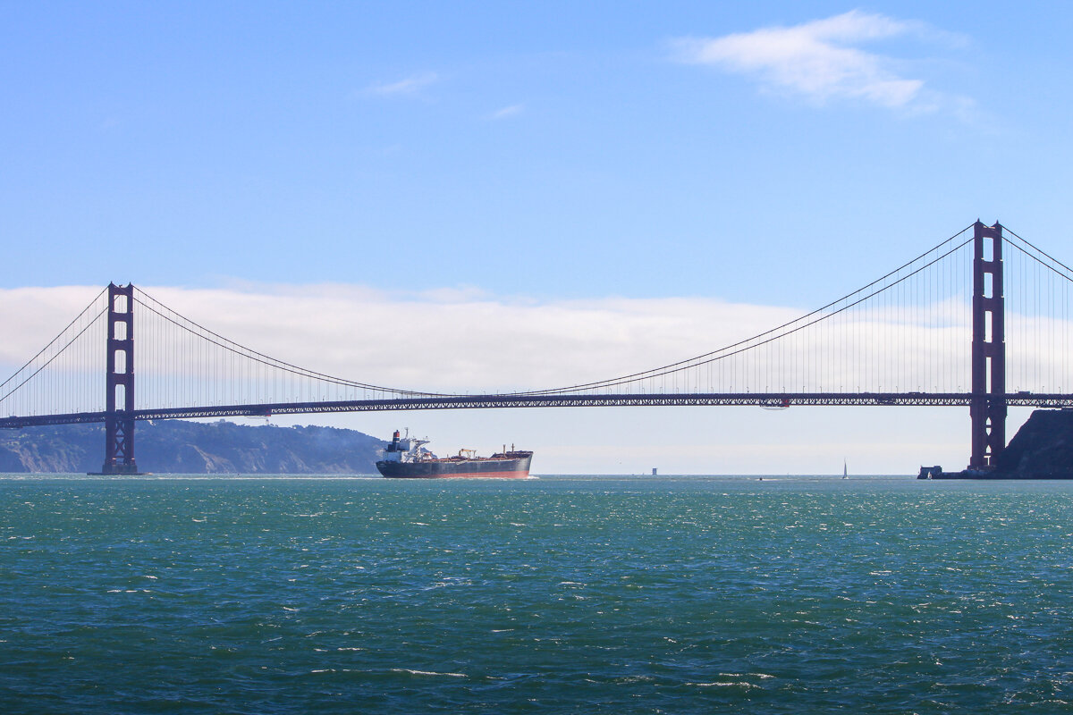 Traversée de la baie de San Francisco en ferry
