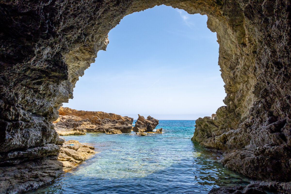 Grotte marine à Majorque