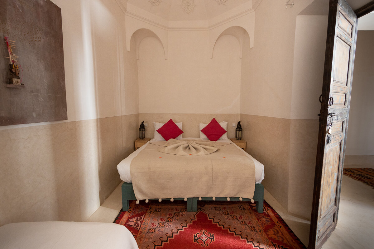 Chambre dans le riad dar Barraka à Marrakech