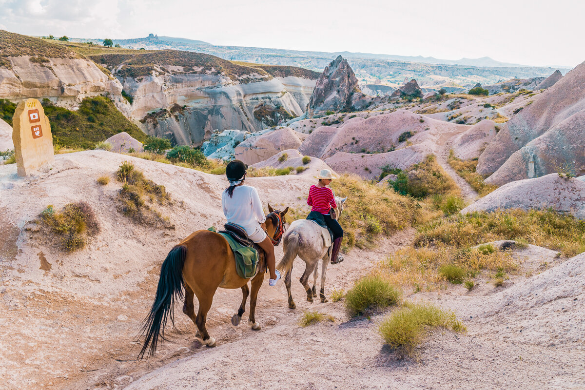 Balade en cheval en Cappadoce
