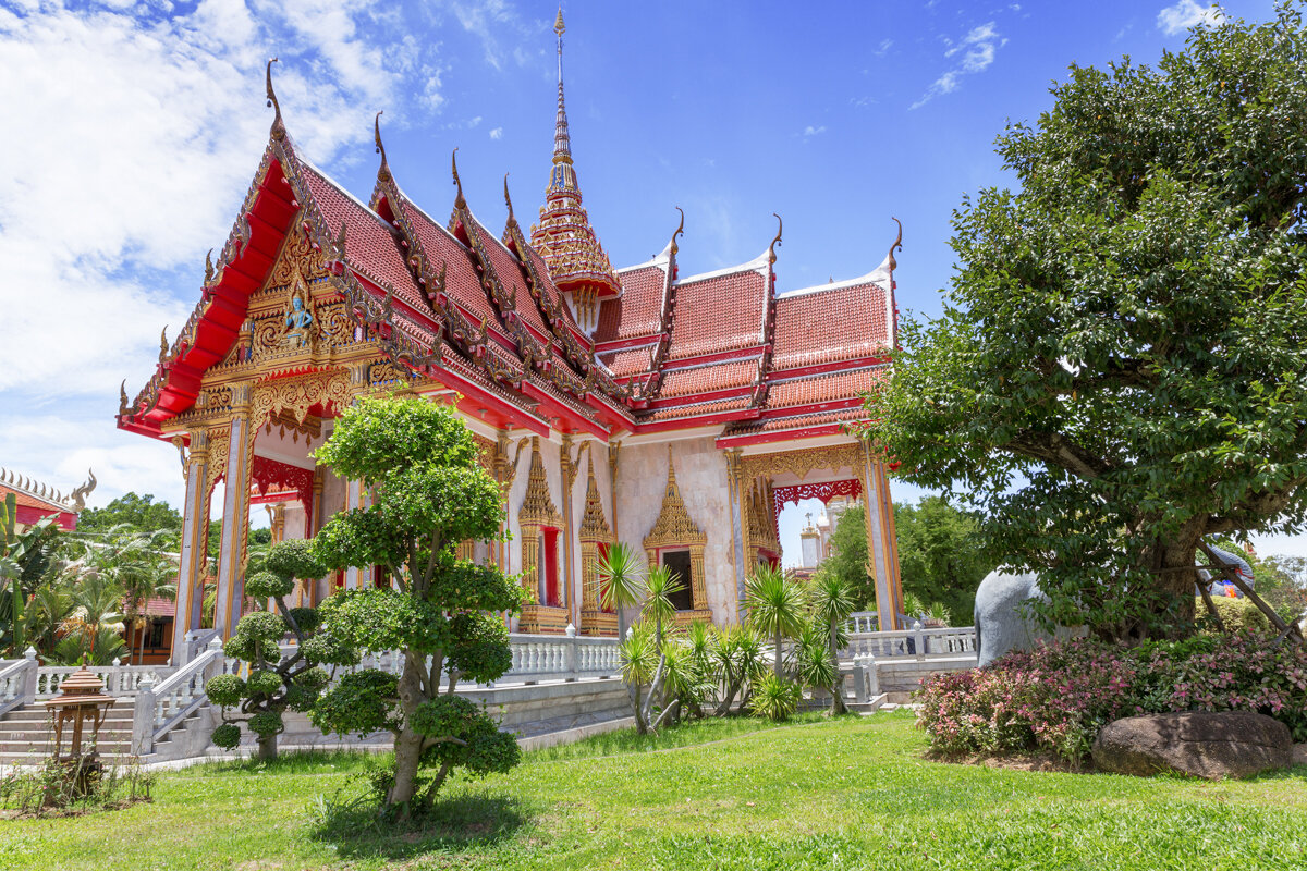 Temple de Chalong à Phuket