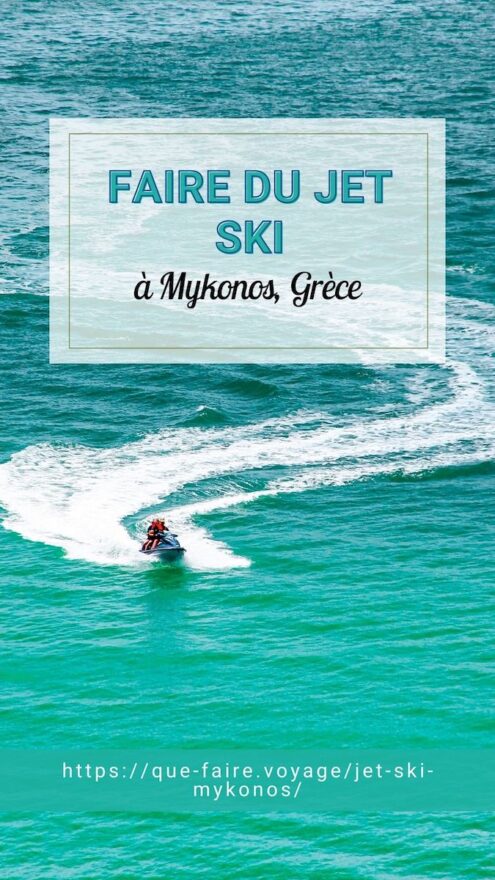 Jet ski à Mykonos
