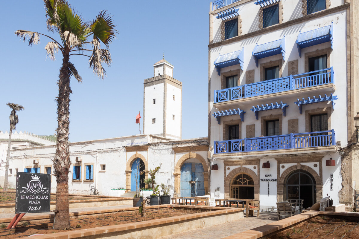 Hôtel dans le centre d'Essaouira au Maroc