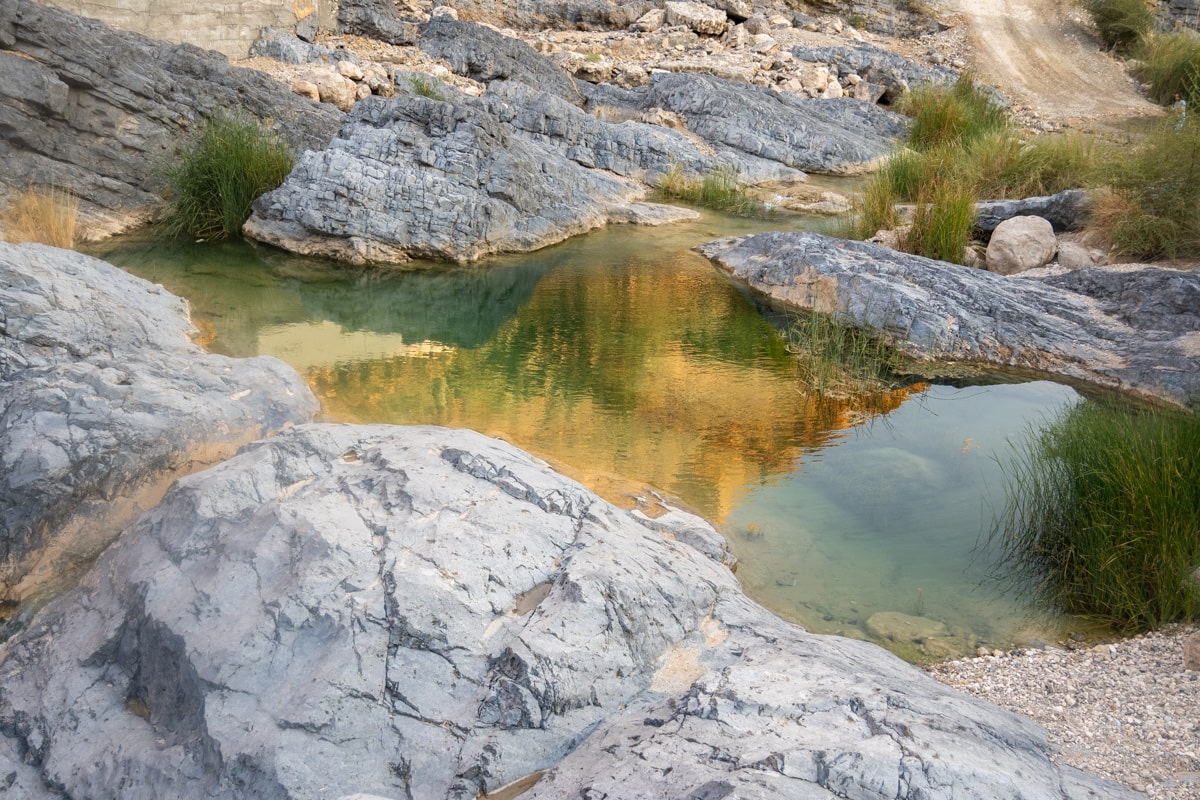 bassin au Wadi Al Arbeieen
