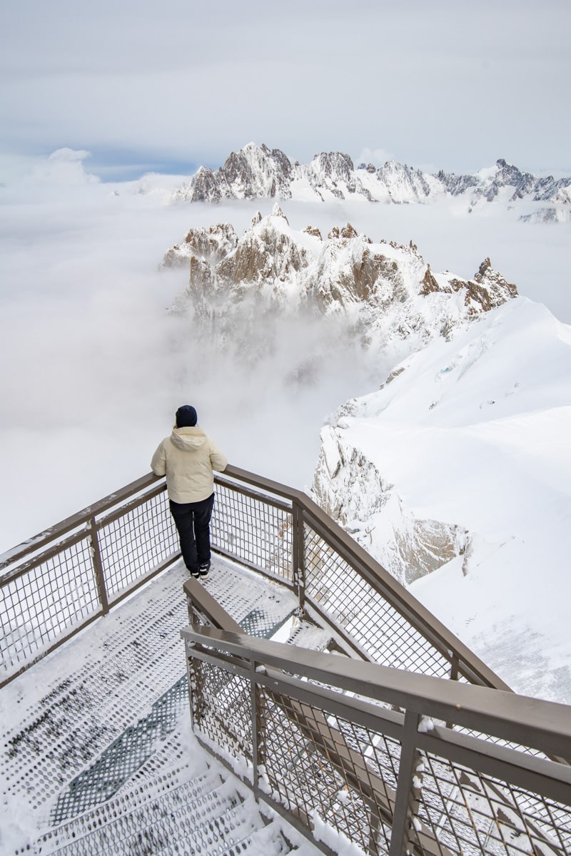 Terrasse Panoramique sur l'Aiguille du Midi