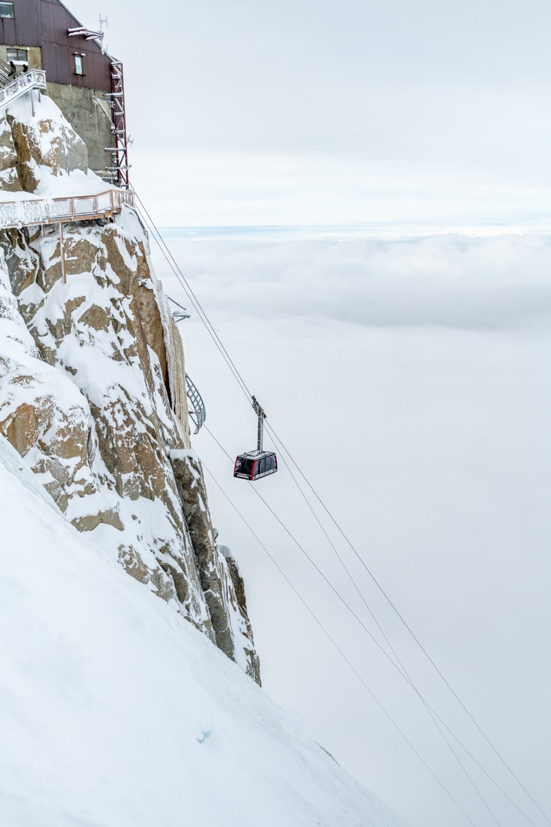 Téléphérique de l'Aiguille du Midi, Chamonix