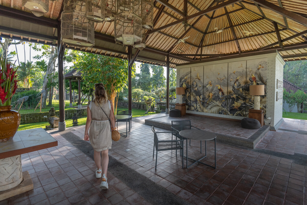 Intérieur de Tanah Gajah à Bali