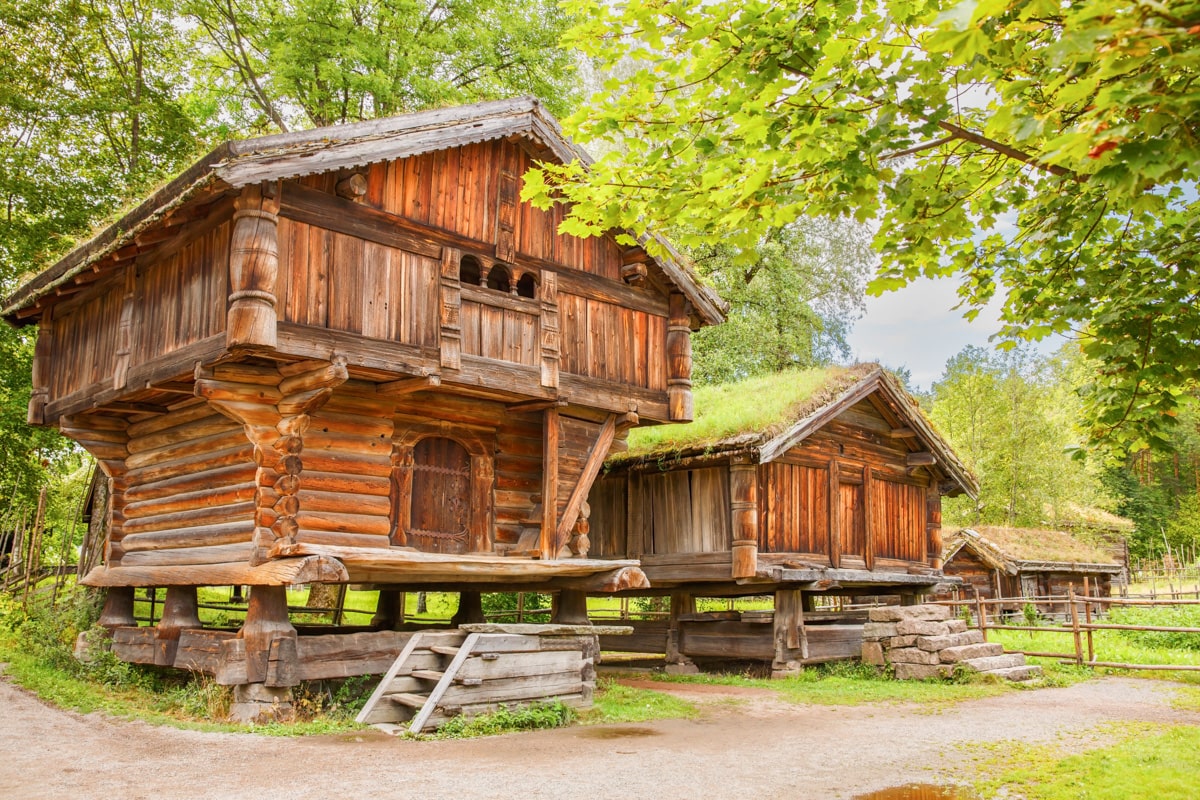 Musée folklorique à Oslo en Norvège