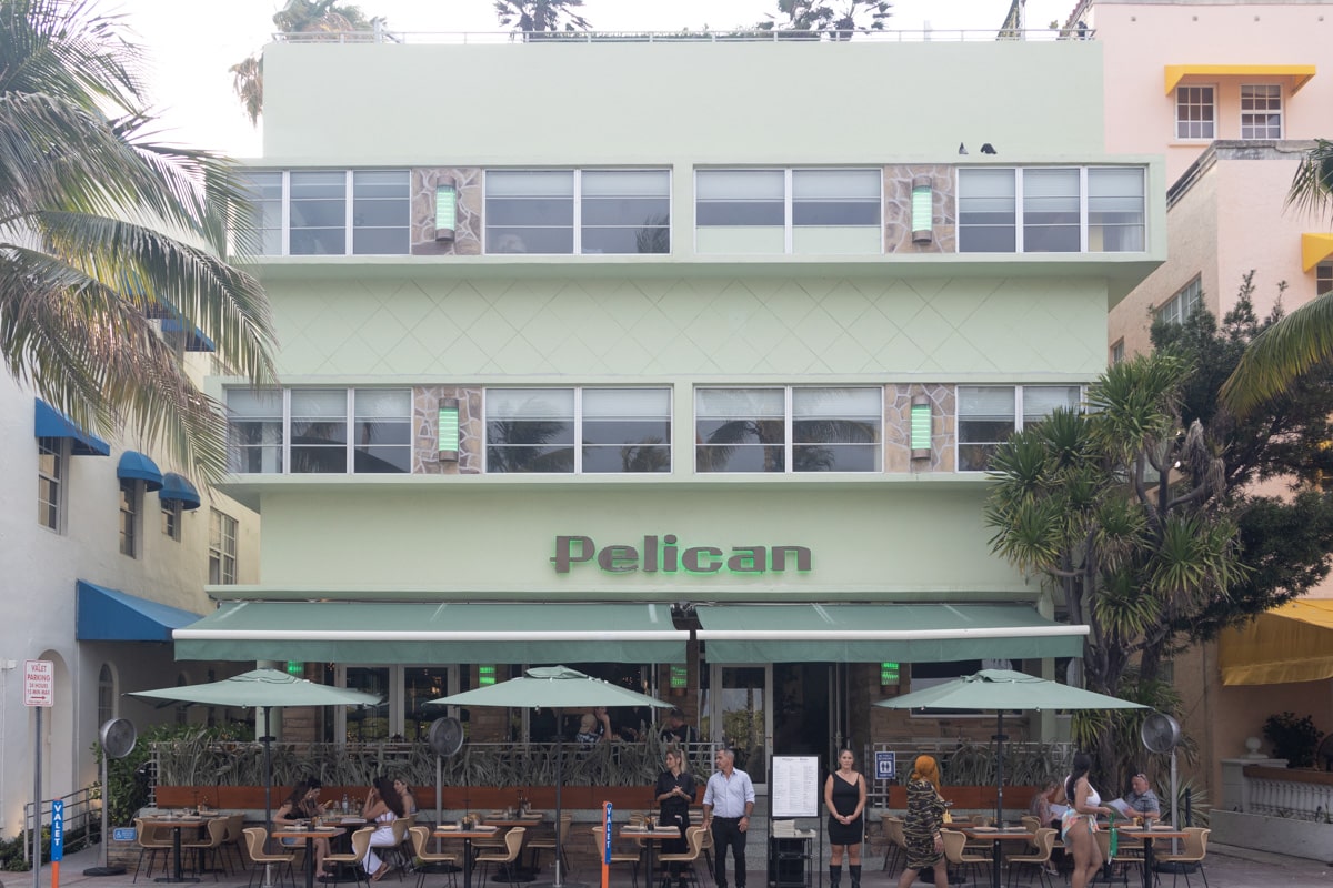 extérieur Pelican hôtel à Miami