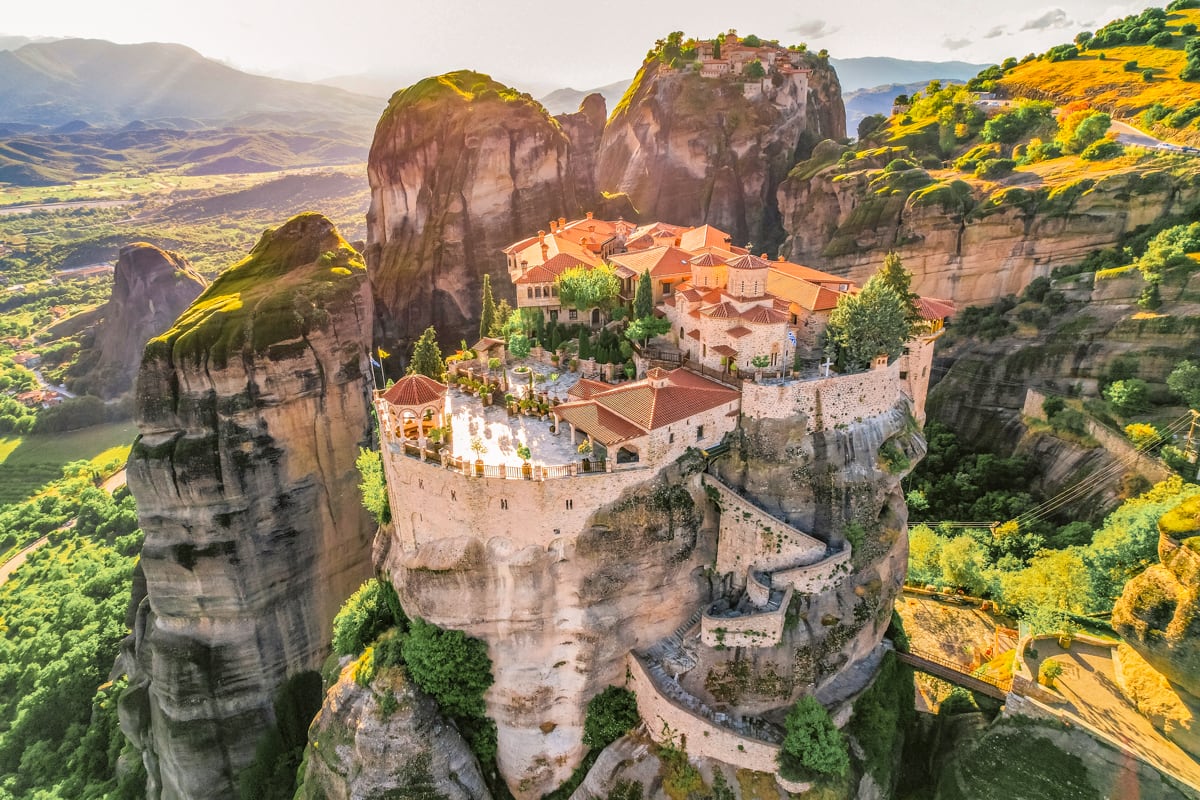 Météores en Grèce