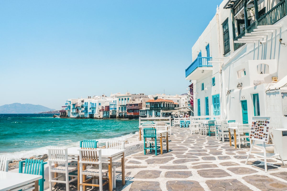 Mykonos en Grèce