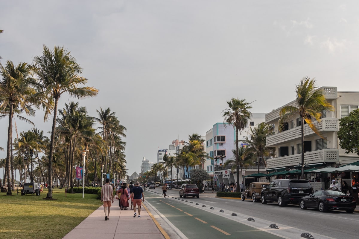 Ocean Drive à Miami