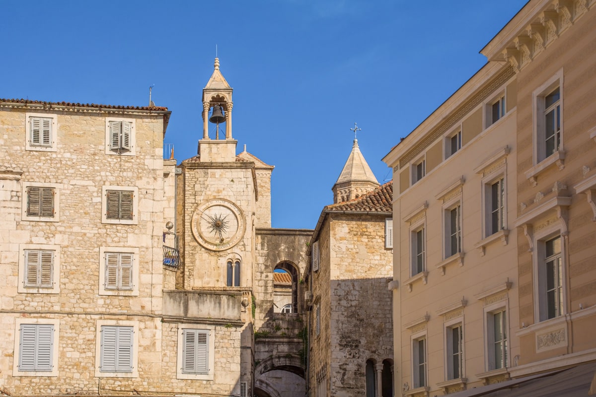 Place du peuple de la ville de split