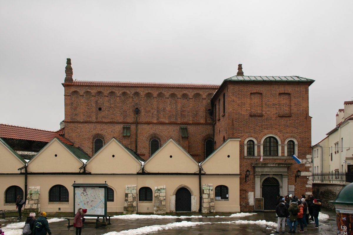 Vue extérieur de la Synagogue Stara