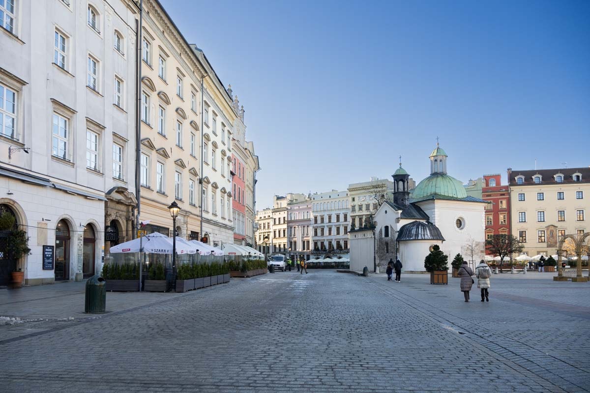 Balade dans le quartier historique de Cracovie