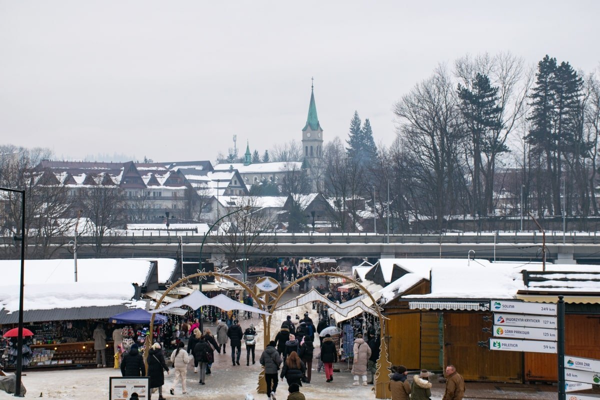 Marché de Noël à Zakopane