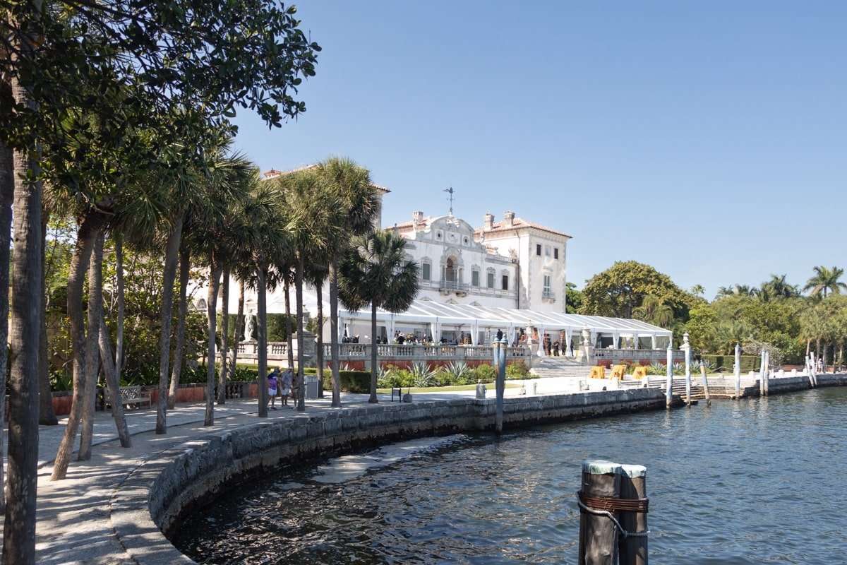 Extérieur de la villa Vizcaya