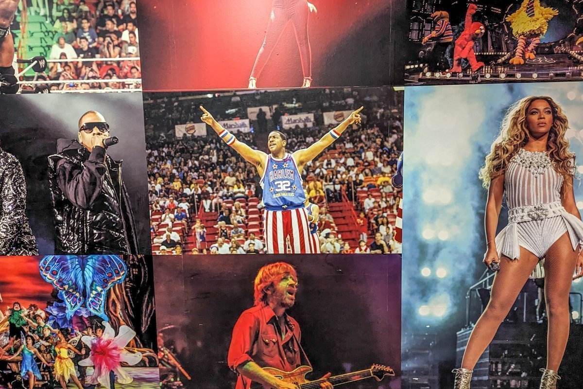 Affiches des stars qui se sont déjà produites