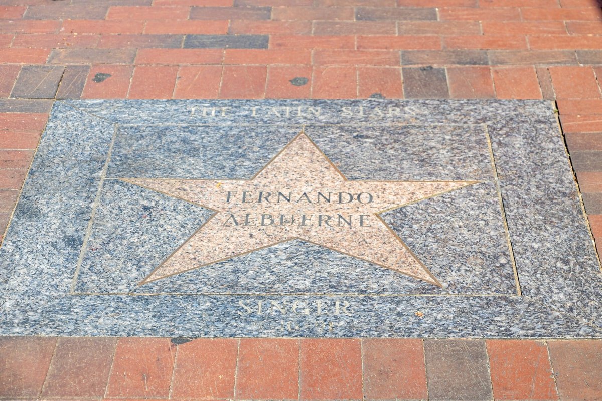 Etoile du Hall of Fame de la Calle Ocho à Miami