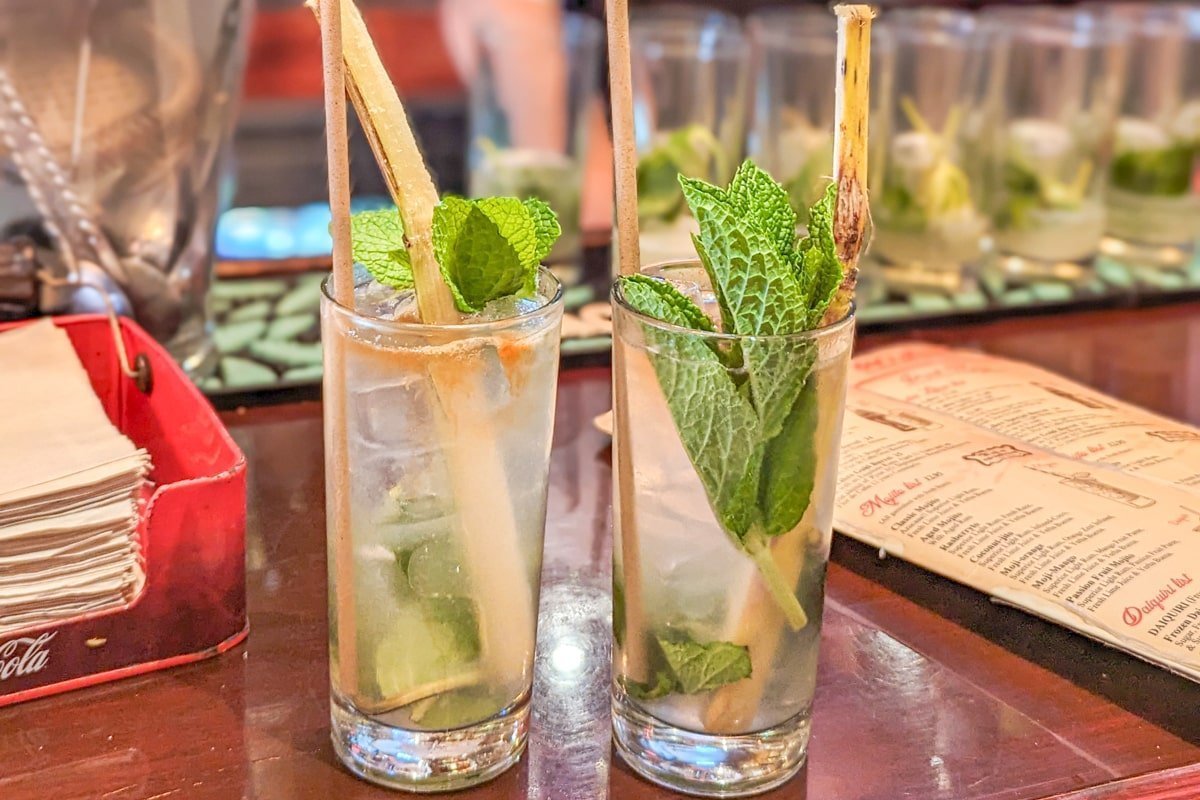 Deux verres de Mojito
