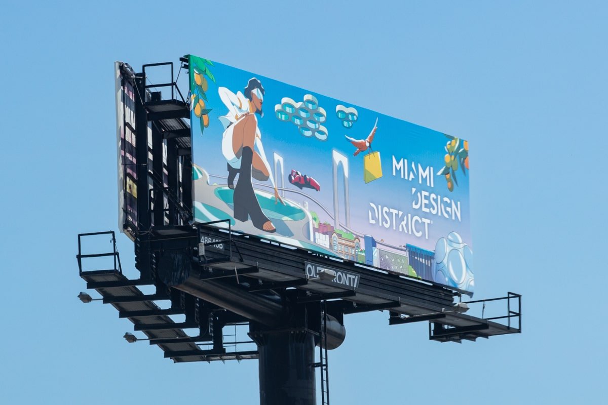 Panneau Design District Miami