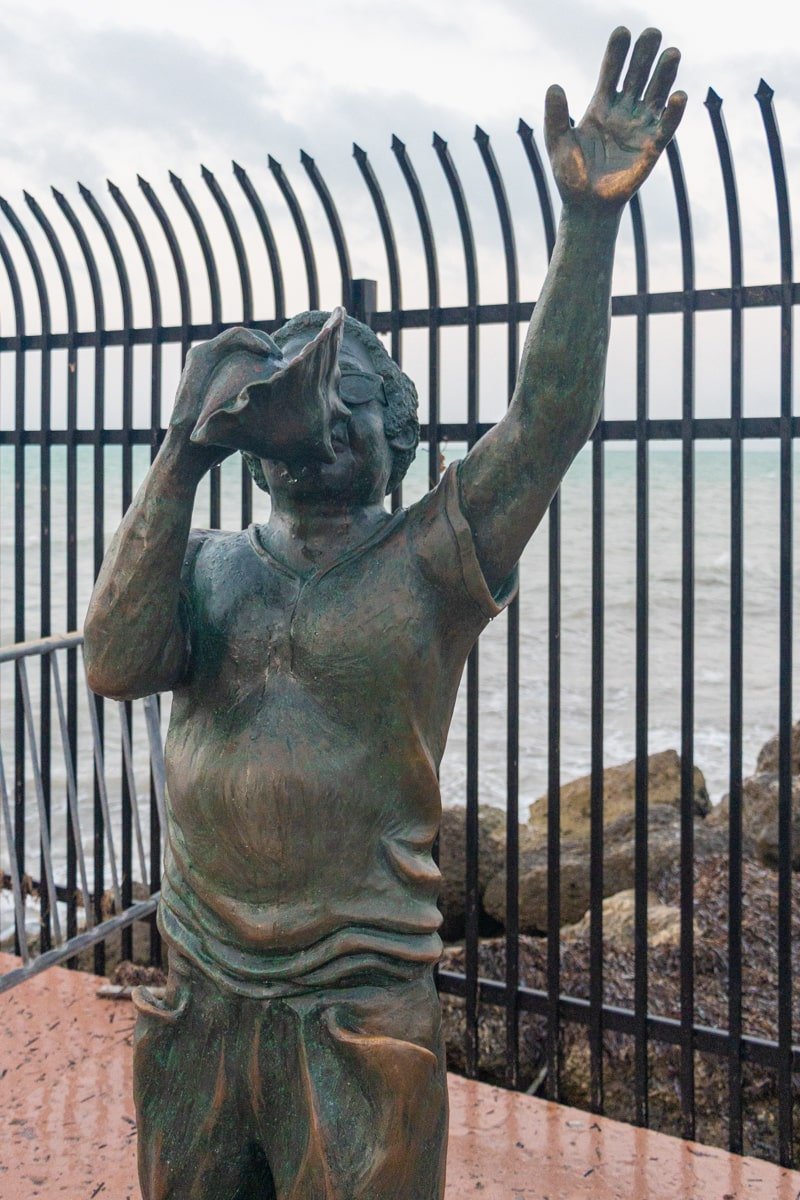 Statue au Southernmost Point