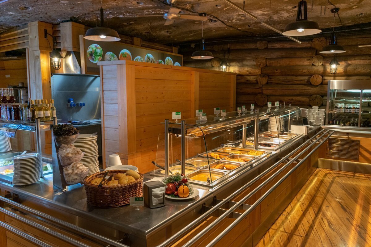 Cafétéria de la mine de sel de Wieliczka 
