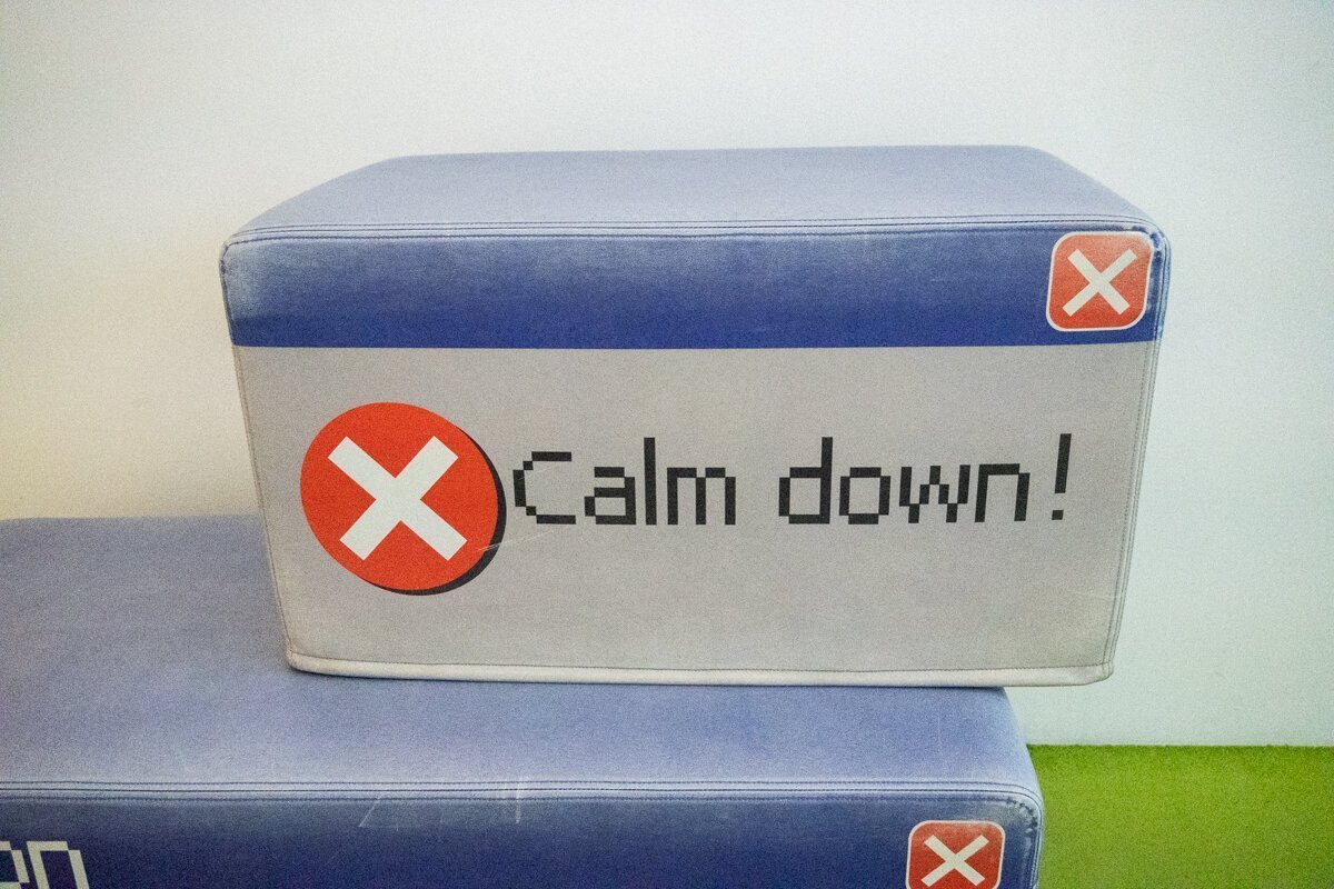 Coussin Calm Down dans le MOCAK
