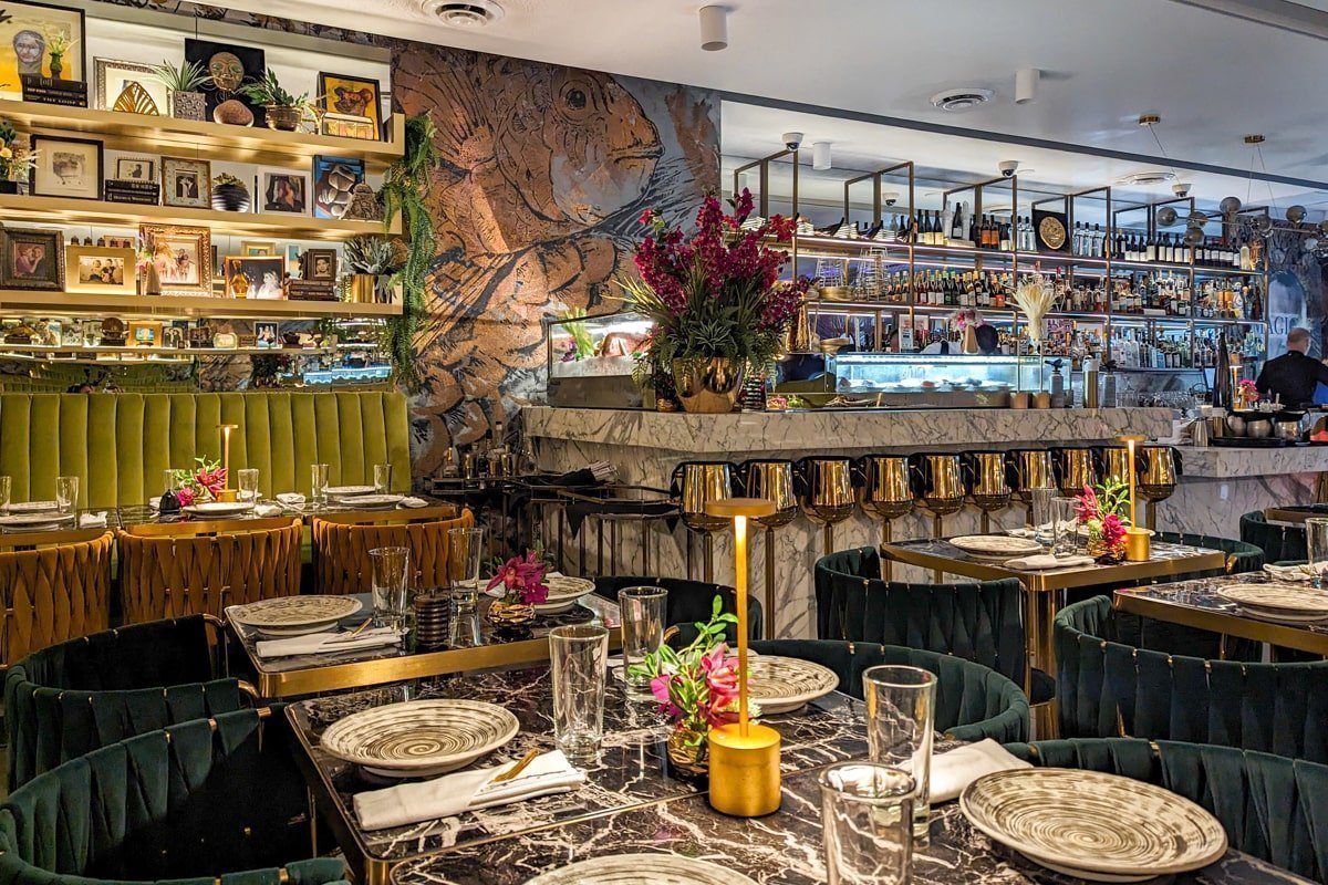 Intérieur du restaurant Inti.mo à Miami