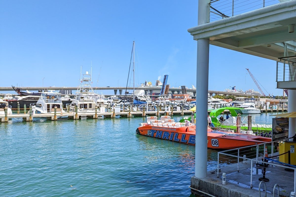 Port de Bayside à Miami