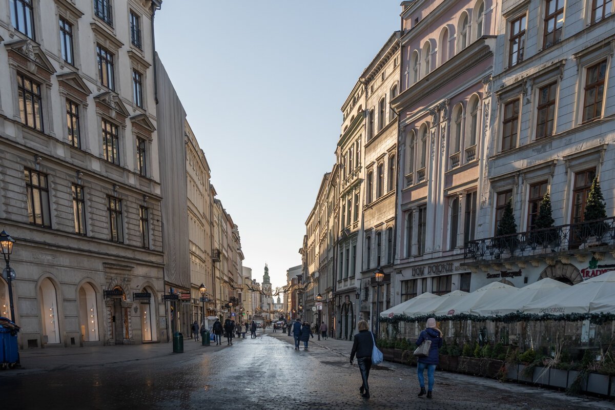 Rue dans la veille ville