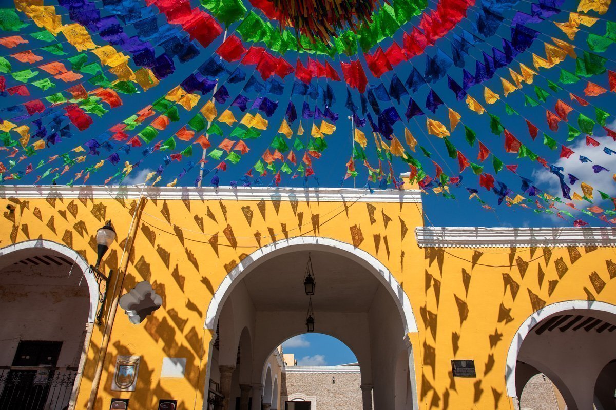 Décorations de la ville d'Izamal