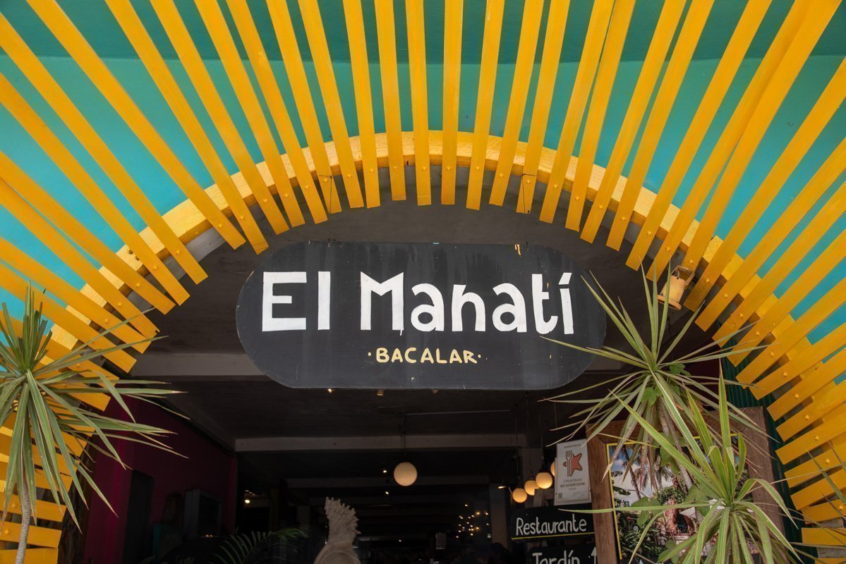Restaurant El Mahati, Bacalar, Mexique