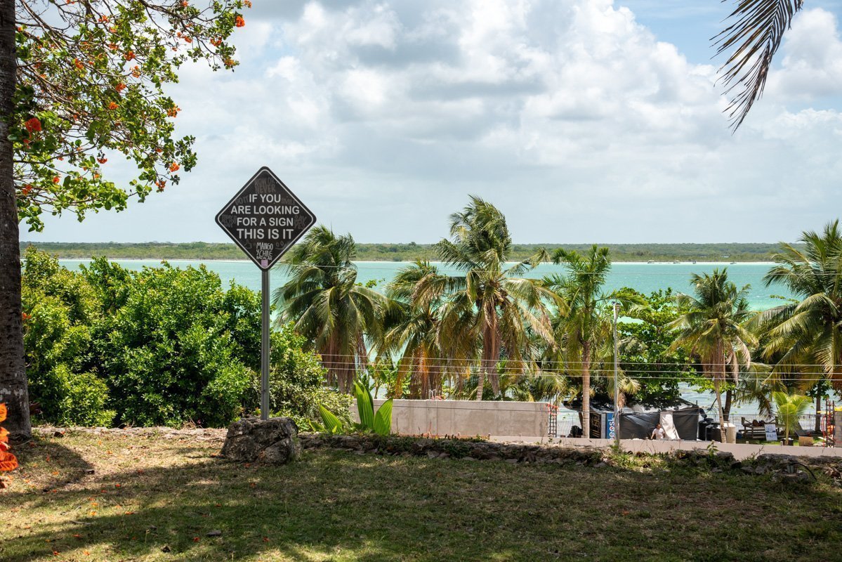 C'est un signe d'aller à Bacalar, Mexique