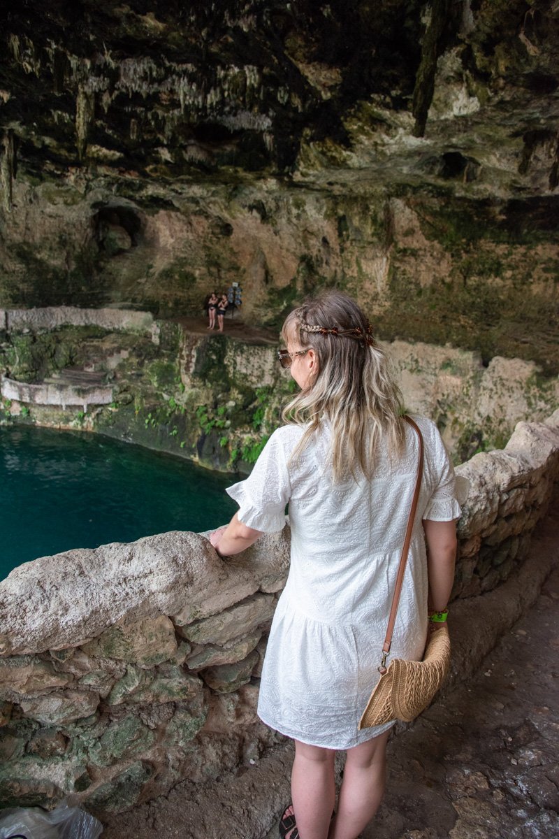 Baignade cenote Zaci
