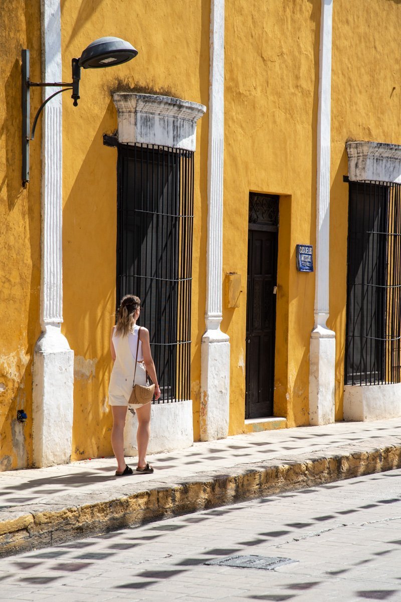 Façades colorées d'Izamal