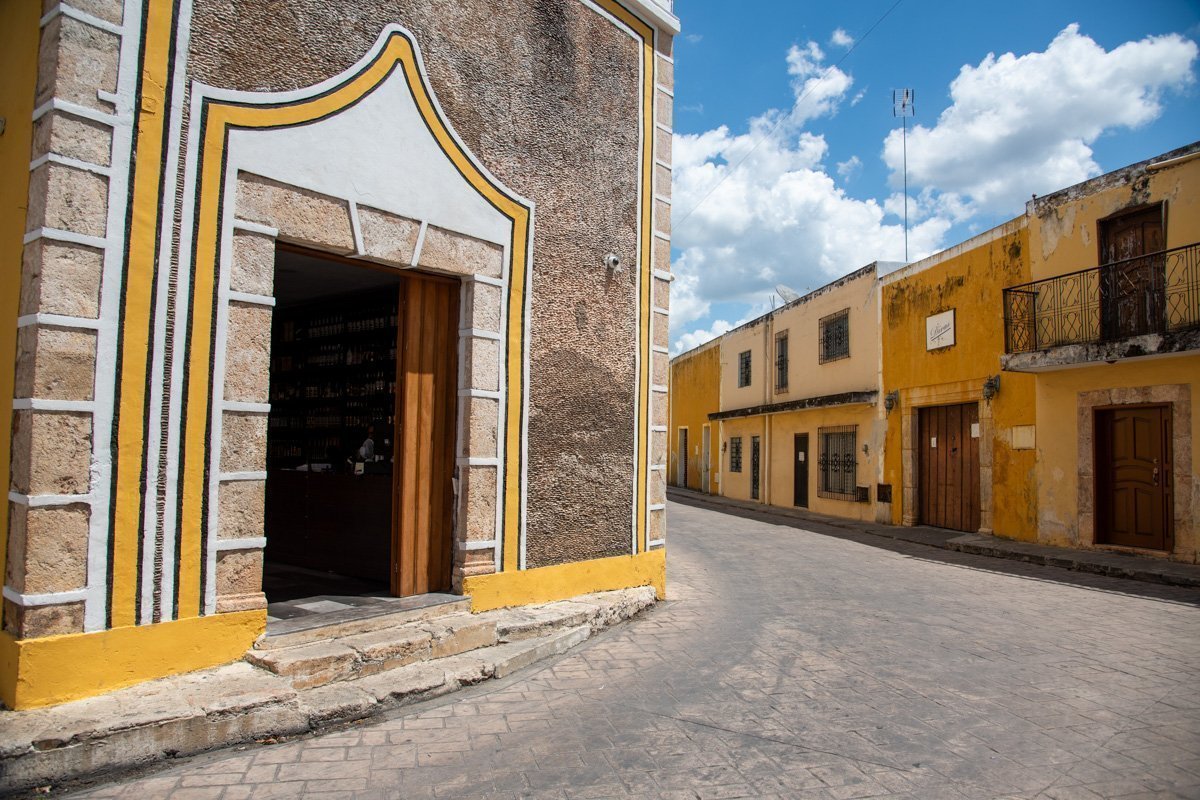 Rue d'Izamal, Mexique